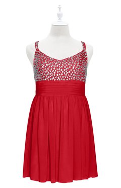 ColsBM Yareli Red Plus Size Bridesmaid Dress