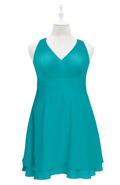 ColsBM Nathaly Teal Plus Size Bridesmaid Dress