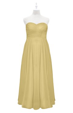 ColsBM Yamileth Gold Plus Size Bridesmaid Dress