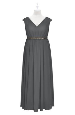 ColsBM Simone Grey Plus Size Bridesmaid Dress