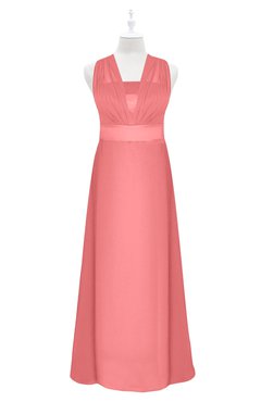 ColsBM Mckinley Coral Plus Size Bridesmaid Dress