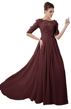 maroon color bridesmaid dresses