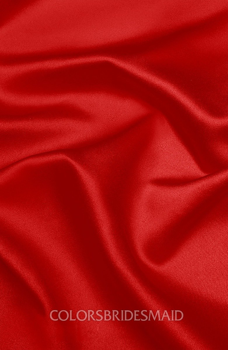 Red Satin Fabric By the Yard - ColorsBridesmaid
