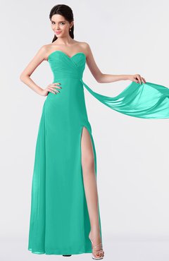 ColsBM Vivian Ceramic Modern A-line Sleeveless Backless Split-Front Bridesmaid Dresses