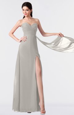 ColsBM Vivian Hushed Violet Modern A-line Sleeveless Backless Split-Front Bridesmaid Dresses