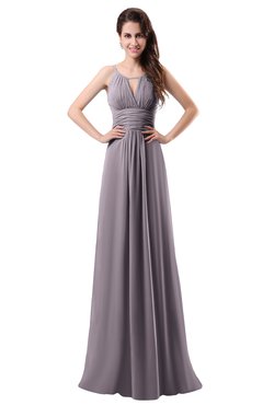 ColsBM Daisy Cameo Simple Column Scoop Chiffon Ruching Bridesmaid Dresses