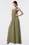 ColsBM Nayeli Boa Plain Empire Sleeveless Zip up Floor Length Pleated Bridesmaid Dresses