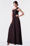 ColsBM Nayeli Italian Plum Plain Empire Sleeveless Zip up Floor Length Pleated Bridesmaid Dresses