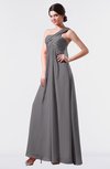 ColsBM Nayeli Storm Front Plain Empire Sleeveless Zip up Floor Length Pleated Bridesmaid Dresses