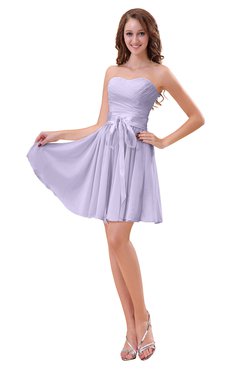 ColsBM Ally Light Purple Cute Sweetheart Backless Chiffon Mini Homecoming Dresses