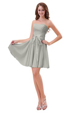 ColsBM Ally Platinum Cute Sweetheart Backless Chiffon Mini Homecoming Dresses