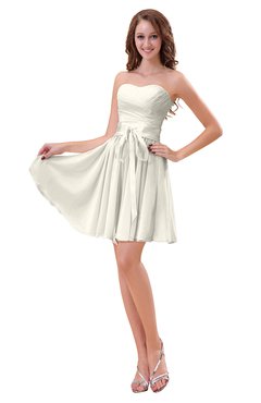 ColsBM Ally Whisper White Cute Sweetheart Backless Chiffon Mini Homecoming Dresses