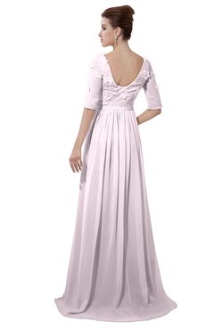 ColsBM Emily Blush Casual A-line Sabrina Elbow Length Sleeve Backless Beaded Bridesmaid Dresses