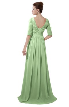 ColsBM Emily Gleam Casual A-line Sabrina Elbow Length Sleeve Backless Beaded Bridesmaid Dresses