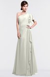 ColsBM Louisa Ivory Simple A-line Short Sleeve Half Backless Floor Length Ruffles Bridesmaid Dresses