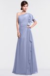ColsBM Louisa Lavender Simple A-line Short Sleeve Half Backless Floor Length Ruffles Bridesmaid Dresses