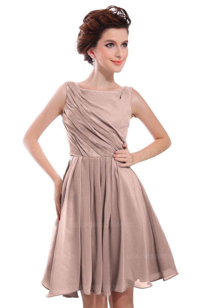 dusty rose homecoming dresses
