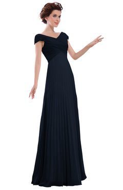 ColsBM Elise Casual V-neck Zipper Chiffon Pleated Bridesmaid Dresses