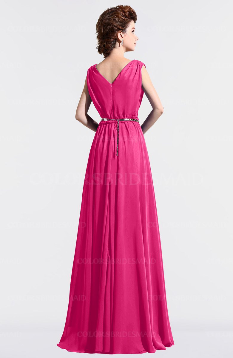 ColsBM Cordelia Fandango Pink Bridesmaid Dresses - ColorsBridesmaid