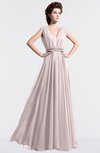 ColsBM Cordelia Light Pink Vintage A-line Sleeveless Chiffon Floor Length Pleated Bridesmaid Dresses