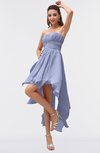 ColsBM Maria Blue Heron Romantic A-line Strapless Zip up Ruching Bridesmaid Dresses