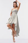 ColsBM Maria Off White Romantic A-line Strapless Zip up Ruching Bridesmaid Dresses