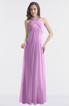 ColsBM Maeve Orchid Classic A-line Halter Backless Floor Length Bridesmaid Dresses
