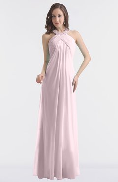 ColsBM Maeve Pale Lilac Classic A-line Halter Backless Floor Length Bridesmaid Dresses