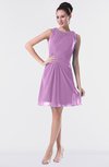 ColsBM Fatima Orchid Modest Sheath Sleeveless Knee Length Beaded Homecoming Dresses