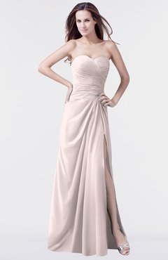 ColsBM Mary Angel Wing Elegant A-line Sweetheart Sleeveless Floor Length Pleated Bridesmaid Dresses