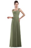 ColsBM Alena Bog Simple A-line Sleeveless Chiffon Floor Length Pleated Evening Dresses