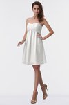 ColsBM Aviana Cloud White Elegant A-line Sleeveless Chiffon Pleated Party Dresses