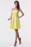ColsBM Aviana Daffodil Elegant A-line Sleeveless Chiffon Pleated Party Dresses