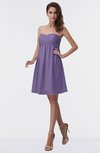 ColsBM Aviana Lilac Elegant A-line Sleeveless Chiffon Pleated Party Dresses