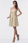 ColsBM Aviana Novelle Peach Elegant A-line Sleeveless Chiffon Pleated Party Dresses