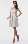 ColsBM Aviana Off White Elegant A-line Sleeveless Chiffon Pleated Party Dresses