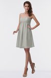 ColsBM Aviana Platinum Elegant A-line Sleeveless Chiffon Pleated Party Dresses