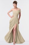 ColsBM Gwen Novelle Peach Elegant A-line Strapless Sleeveless Backless Floor Length Plus Size Bridesmaid Dresses