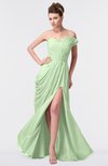 ColsBM Gwen Seacrest Elegant A-line Strapless Sleeveless Backless Floor Length Plus Size Bridesmaid Dresses