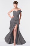 ColsBM Gwen Storm Front Elegant A-line Strapless Sleeveless Backless Floor Length Plus Size Bridesmaid Dresses