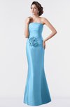 ColsBM Aria Alaskan Blue Classic Trumpet Sleeveless Backless Floor Length Bridesmaid Dresses