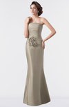 ColsBM Aria Cobblestone Classic Trumpet Sleeveless Backless Floor Length Bridesmaid Dresses