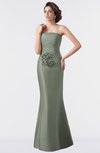 ColsBM Aria London Fog Classic Trumpet Sleeveless Backless Floor Length Bridesmaid Dresses