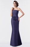 ColsBM Aria Orient Blue Classic Trumpet Sleeveless Backless Floor Length Bridesmaid Dresses