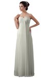 ColsBM Erin Ivory Informal A-line Spaghetti Sleeveless Floor Length Ruching Plus Size Bridesmaid Dresses