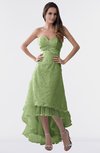 ColsBM Isabel Gleam Simple A-line Zipper Tea Length Paillette Plus Size Bridesmaid Dresses