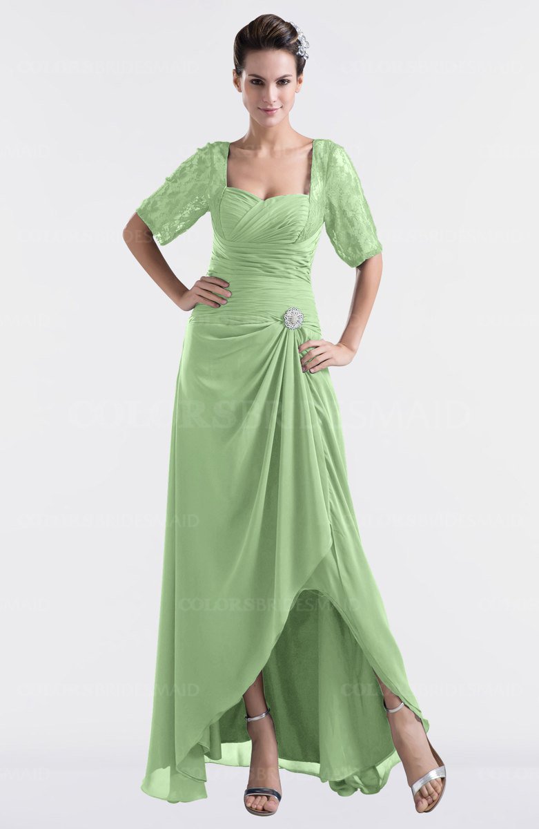 sage green plus size dress