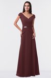 ColsBM Madelyn Informal A-line Portrait Zipper Floor Length Ruching Plus Size Bridesmaid Dresses