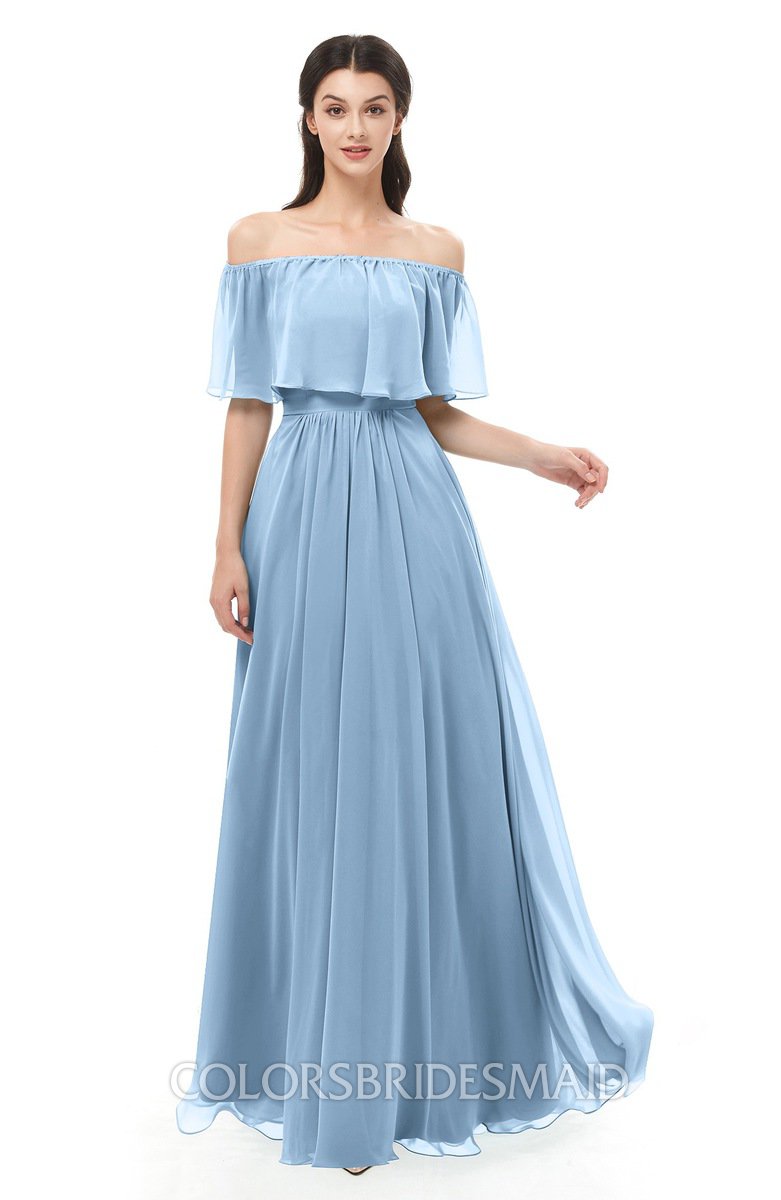 ColsBM Hana Dusty Blue Bridesmaid Dresses - ColorsBridesmaid