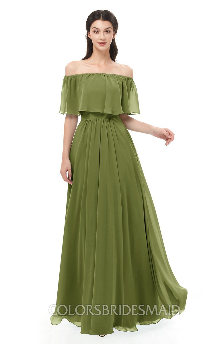 ColsBM Hana Olive Green Bridesmaid Dresses - ColorsBridesmaid
